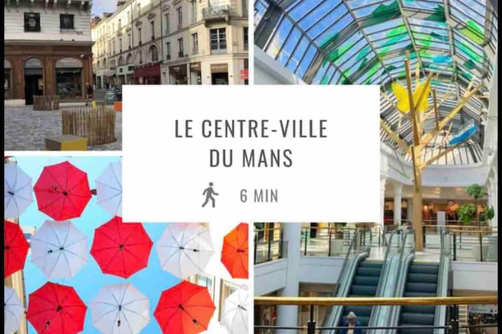 Appartements De Standing Centre Ville, Gare, Jardin,Terrasse Le Mans Exterior photo